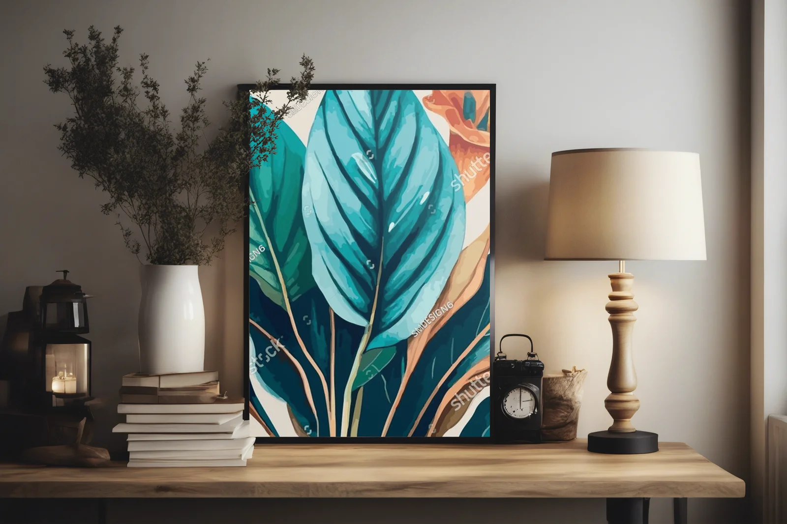 Botaniczna impresja w delikatnych odcieniach