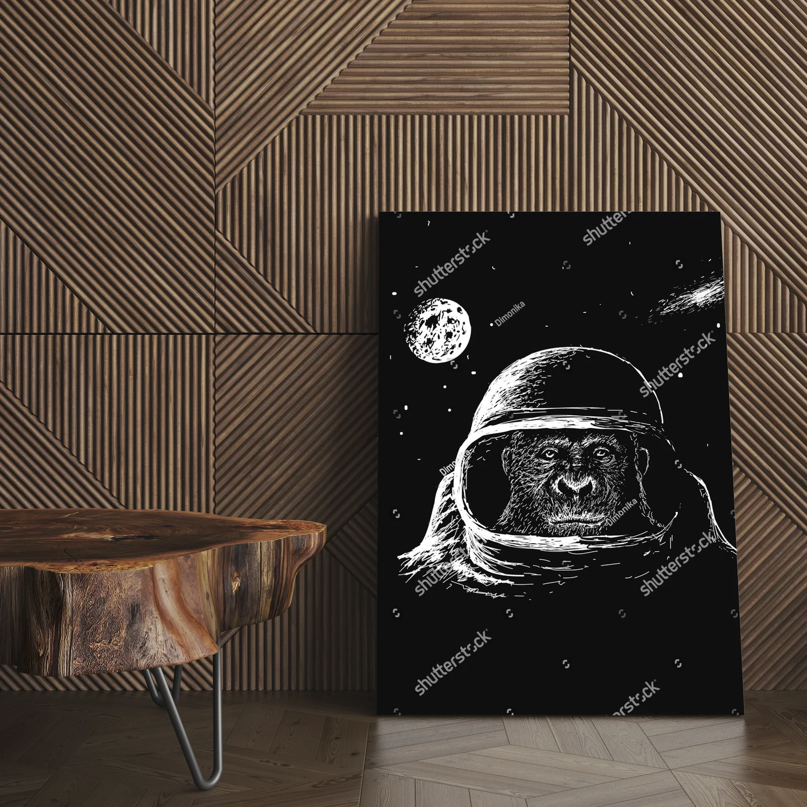 Kosmiczna podróż małpiego astronauty