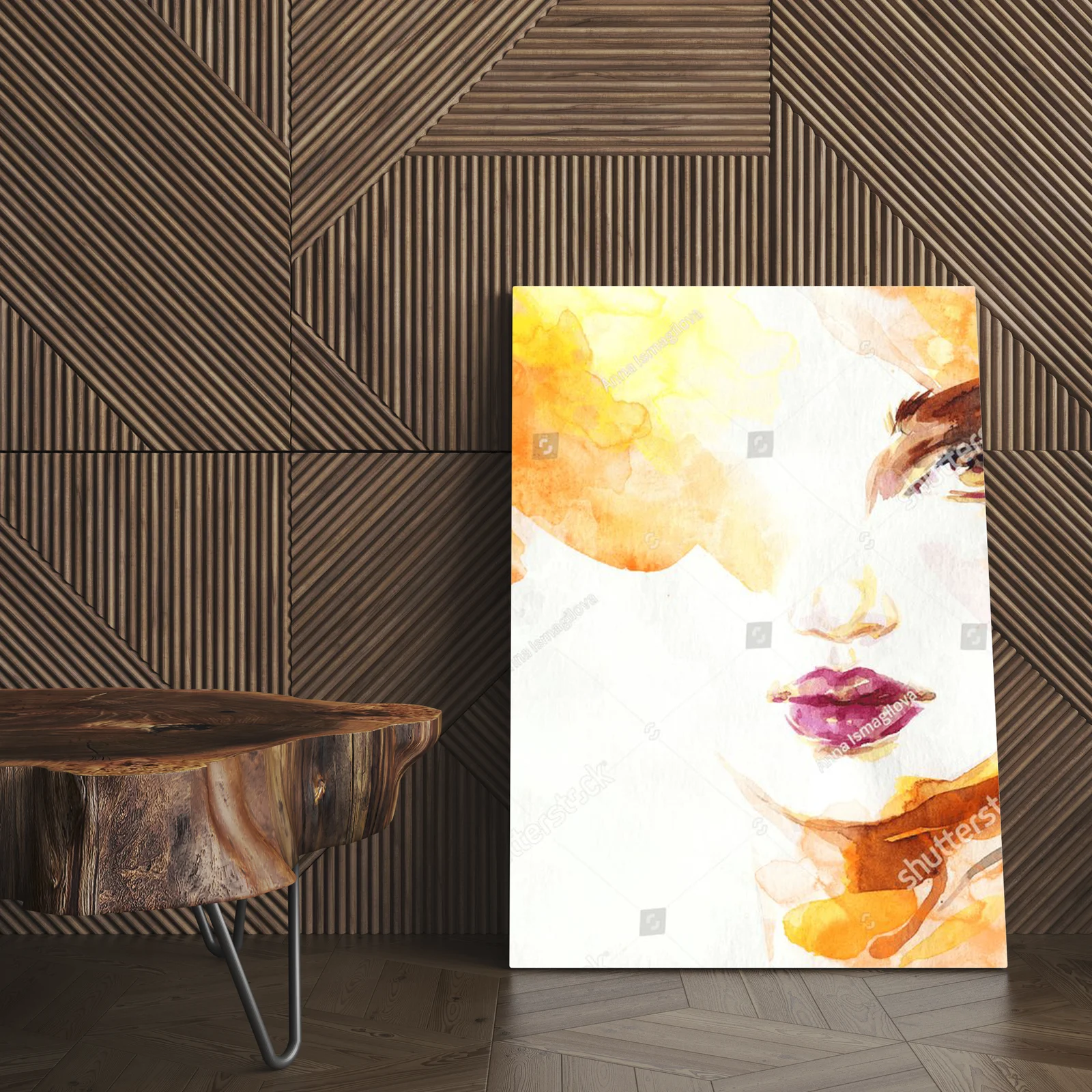Kreatywna ilustracja piękna w pastelowych odcieniach