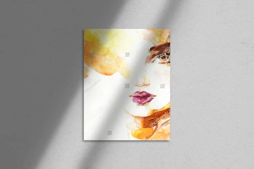 Kreatywna ilustracja piękna w pastelowych odcieniach