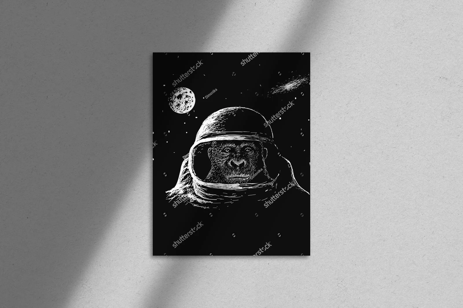 Kosmiczna podróż małpiego astronauty