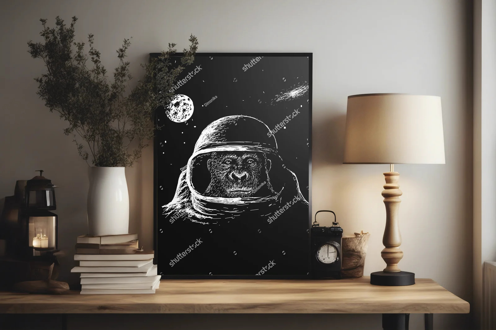 Kosmiczna podróż małpiego astronauty