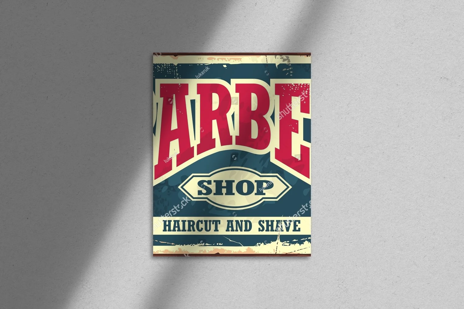 Vintage urok stylu hipsterskiego w barber shopie
