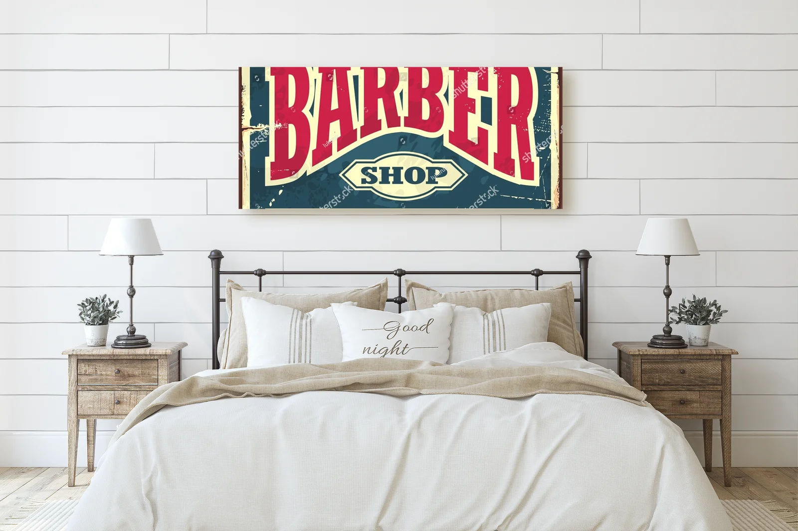 Vintage urok stylu hipsterskiego w barber shopie