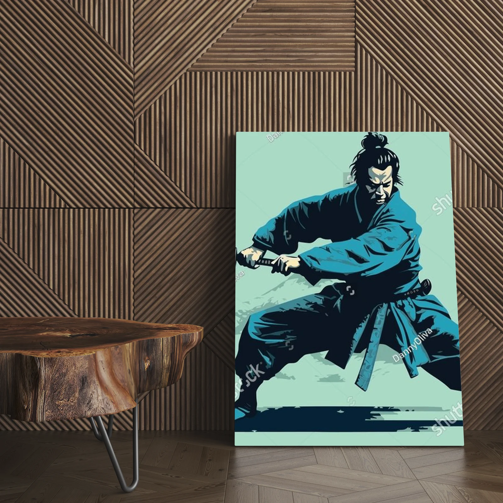 Mistrzostwo katany w sztuce inspirowanej Ukiyo-e