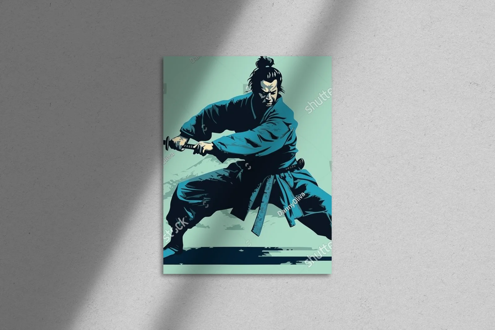 Mistrzostwo katany w sztuce inspirowanej Ukiyo-e