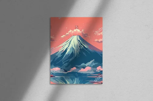 Sakralna majestat: uwiecznienie Mount Fuji
