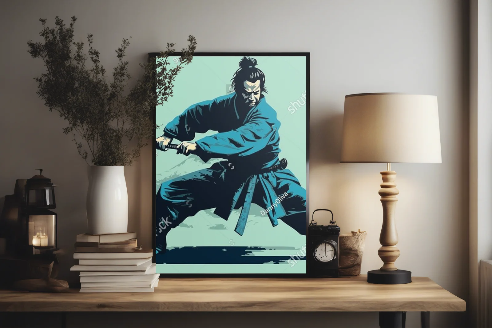 Mistrzostwo katany w sztuce inspirowanej Ukiyo-e