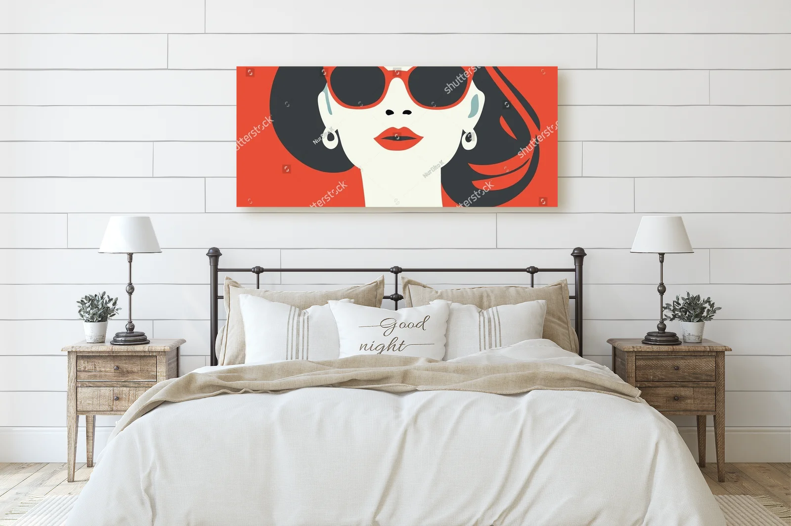 Letnia ilustracja vintage – kobieta w stylu glamour
