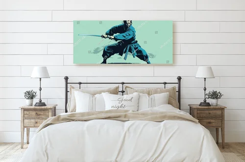 Mistrzostwo katany w sztuce inspirowanej Ukiyo-e