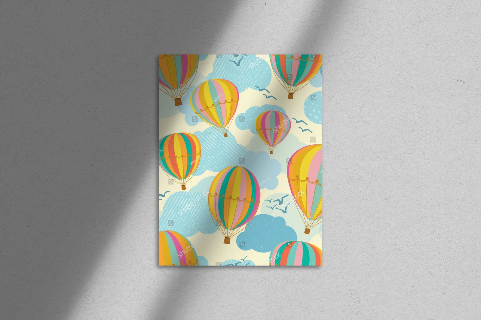 Kolorowe balony na niebie - projekt pełen radości