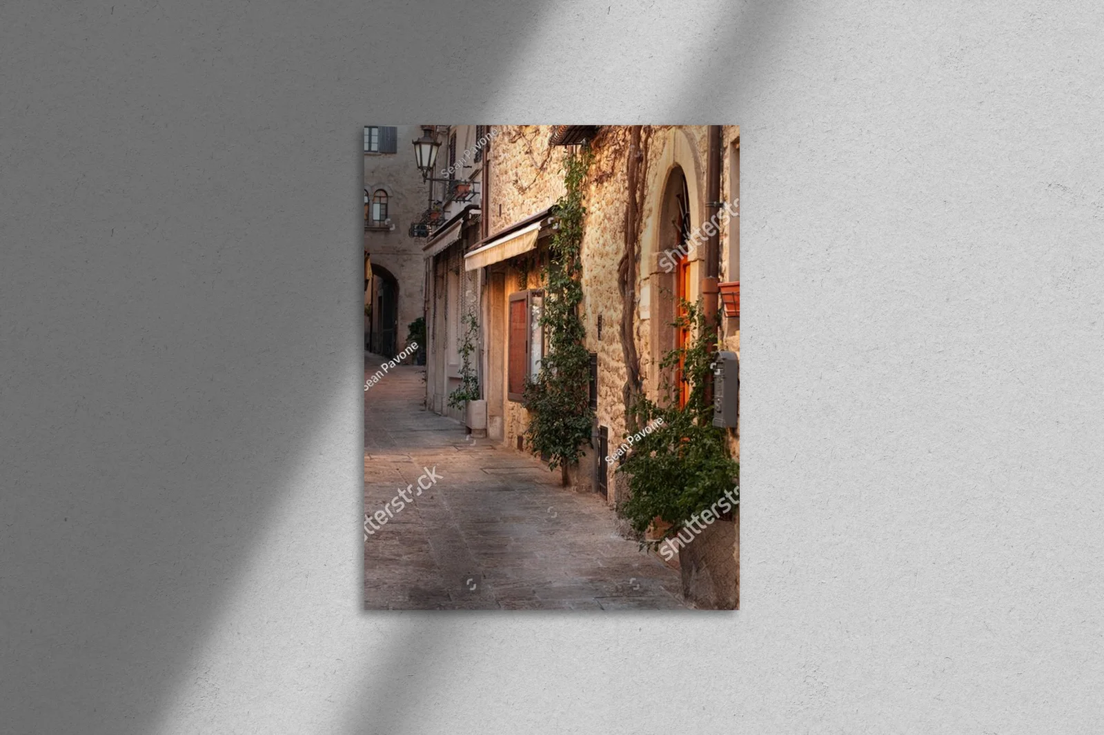 Nostalgiczne alejki San Marino w średniowiecznym klimacie