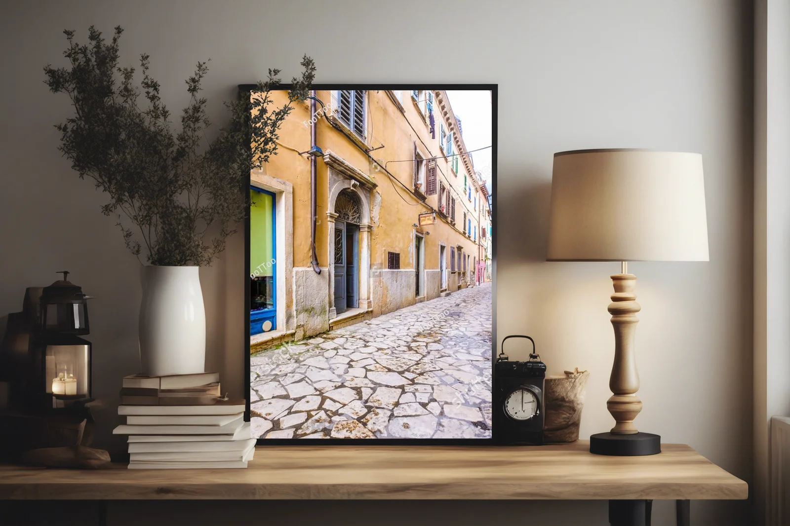 Czarująca architektura Rovinj w odcieniach letniego nieba