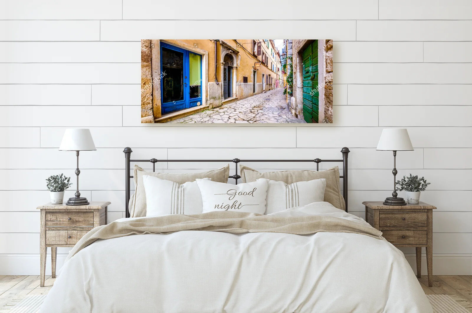 Czarująca architektura Rovinj w odcieniach letniego nieba