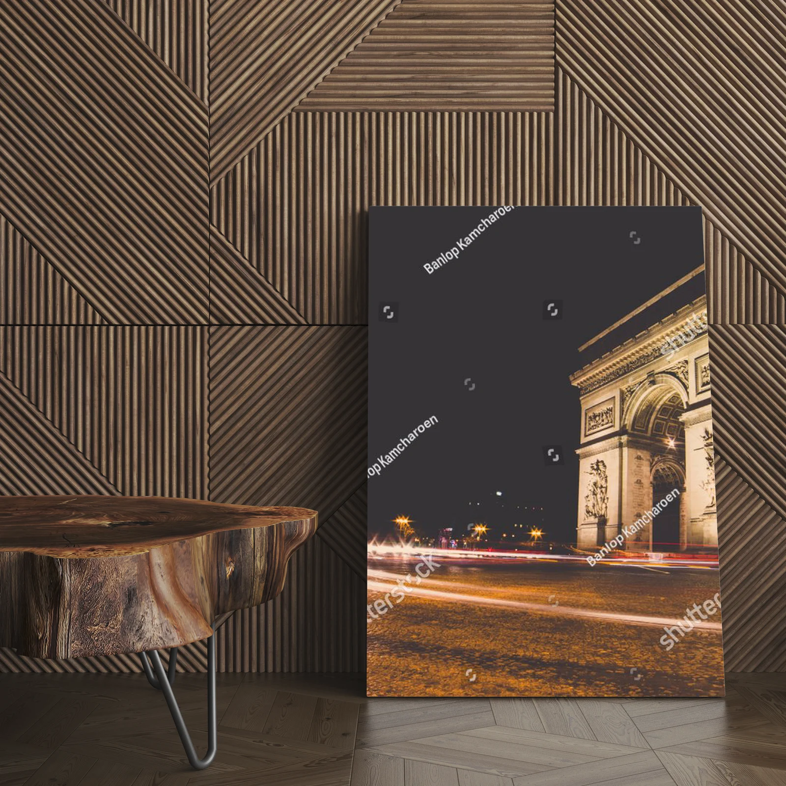 Nocna magia Łuku Triumfalnego w Paryżu