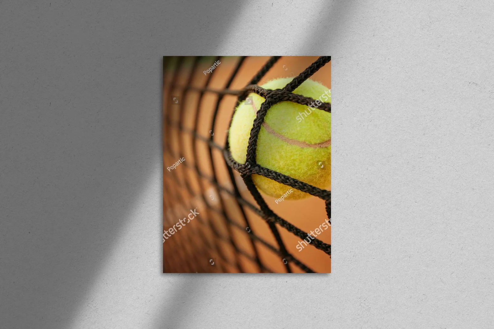 Tennisowy zderzak marzeń w ciepłych odcieniach