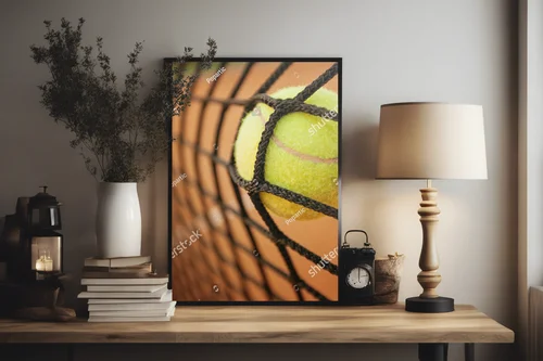 Tennisowy zderzak marzeń w ciepłych odcieniach