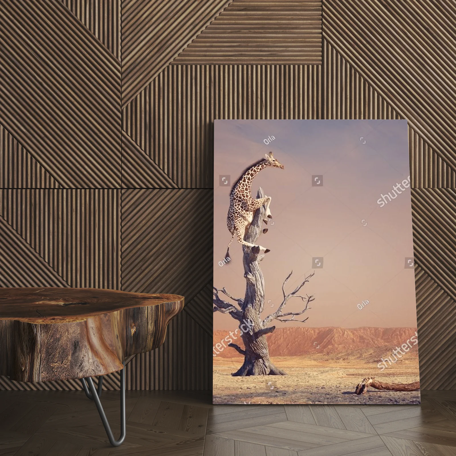 Szalona podróż w surrealistycznym krajobrazie