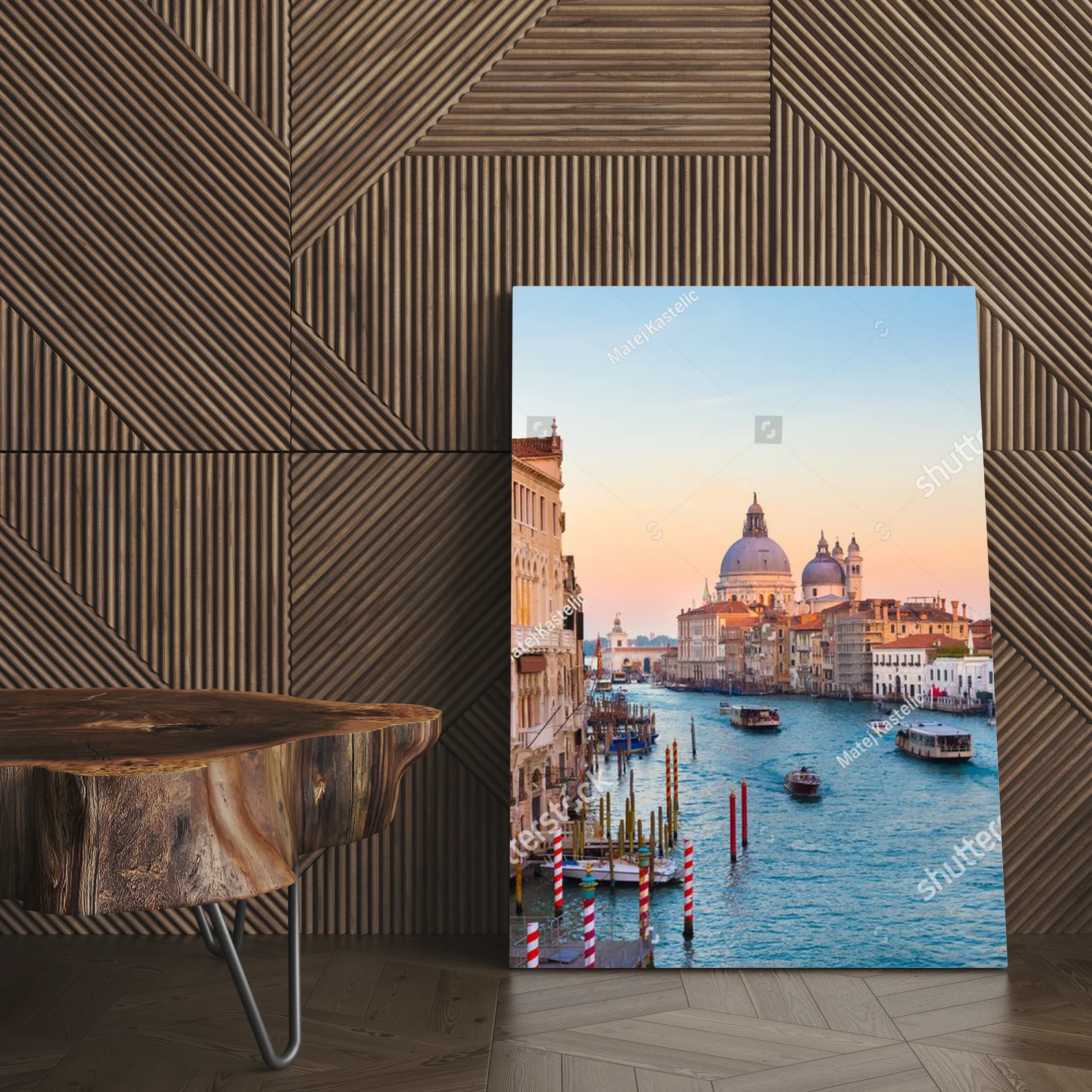 Zachwyt nad Grand Canal w romantycznym Wenecji
