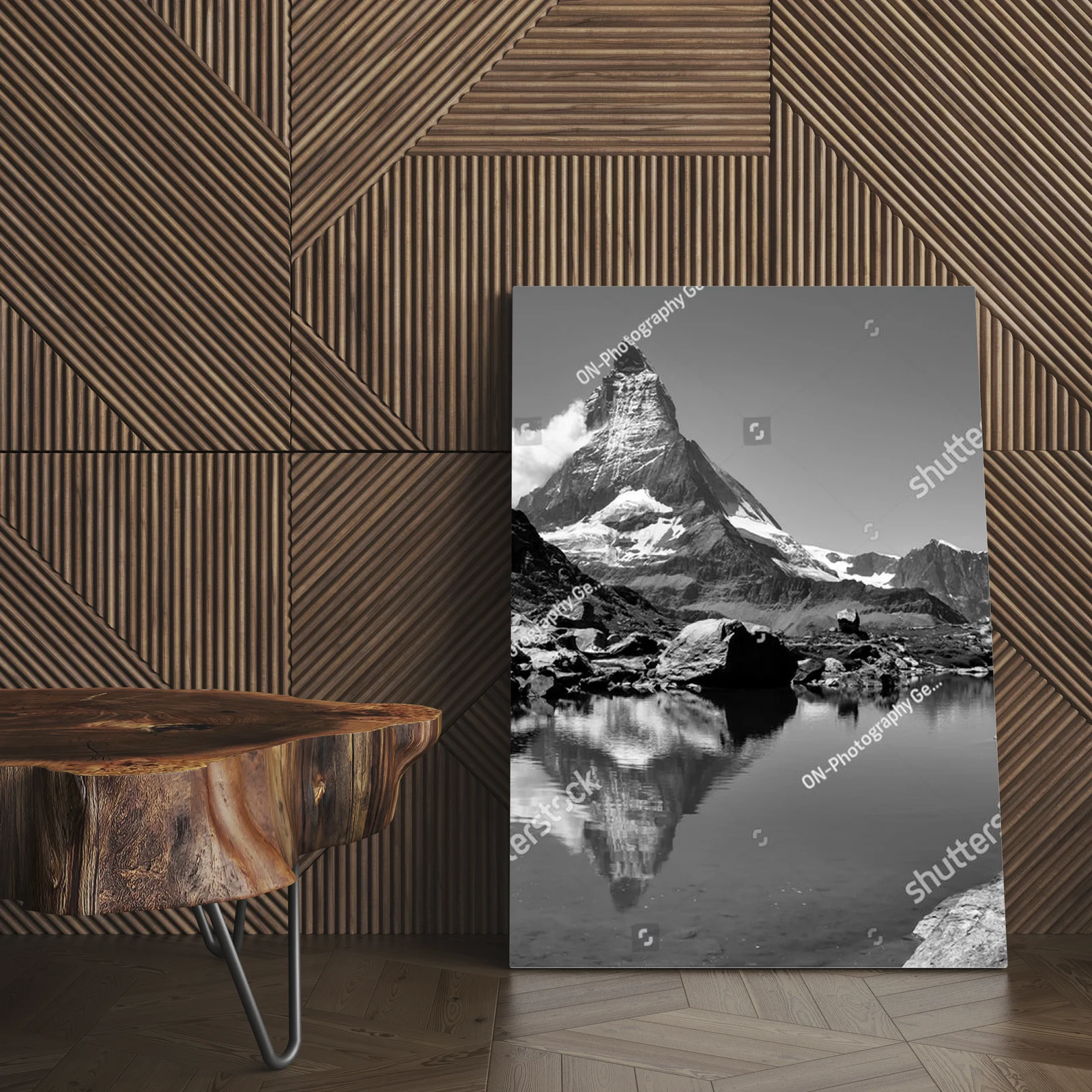 Ikoniczny Matterhorn w magicznej aurze