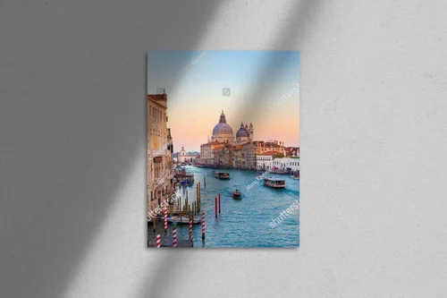 Zachwyt nad Grand Canal w romantycznym Wenecji
