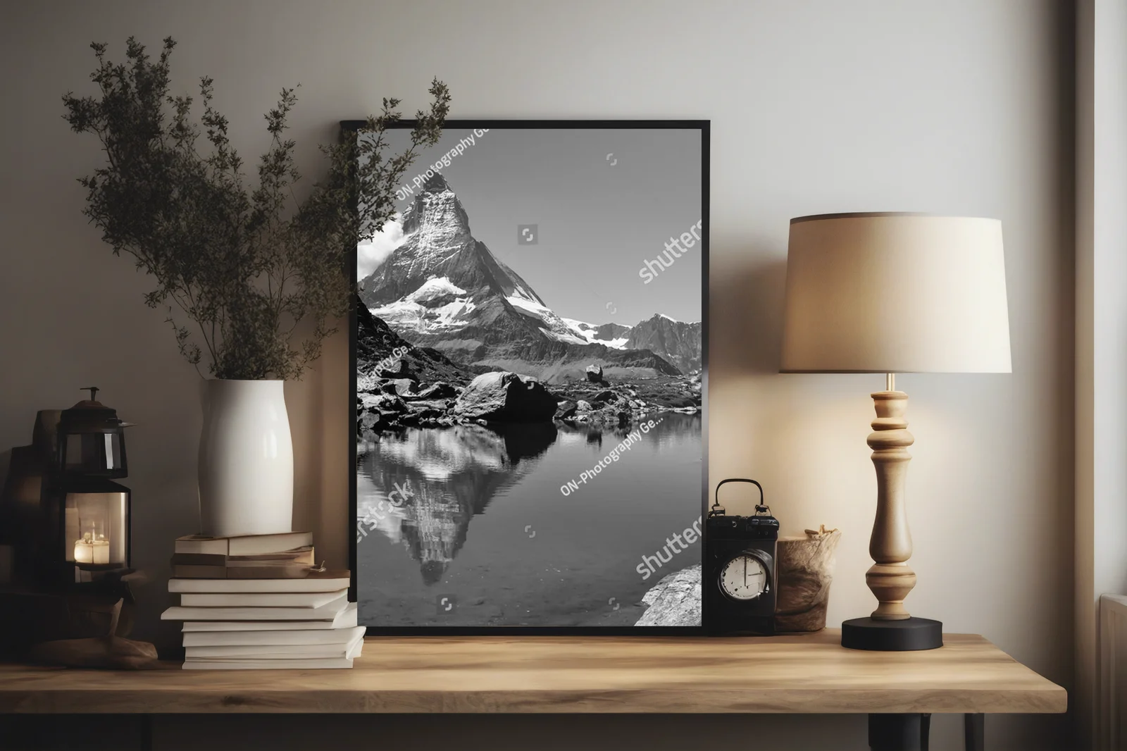 Ikoniczny Matterhorn w magicznej aurze