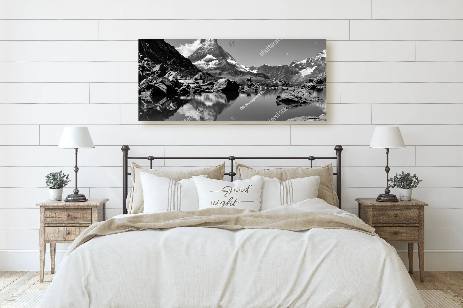 Ikoniczny Matterhorn w magicznej aurze