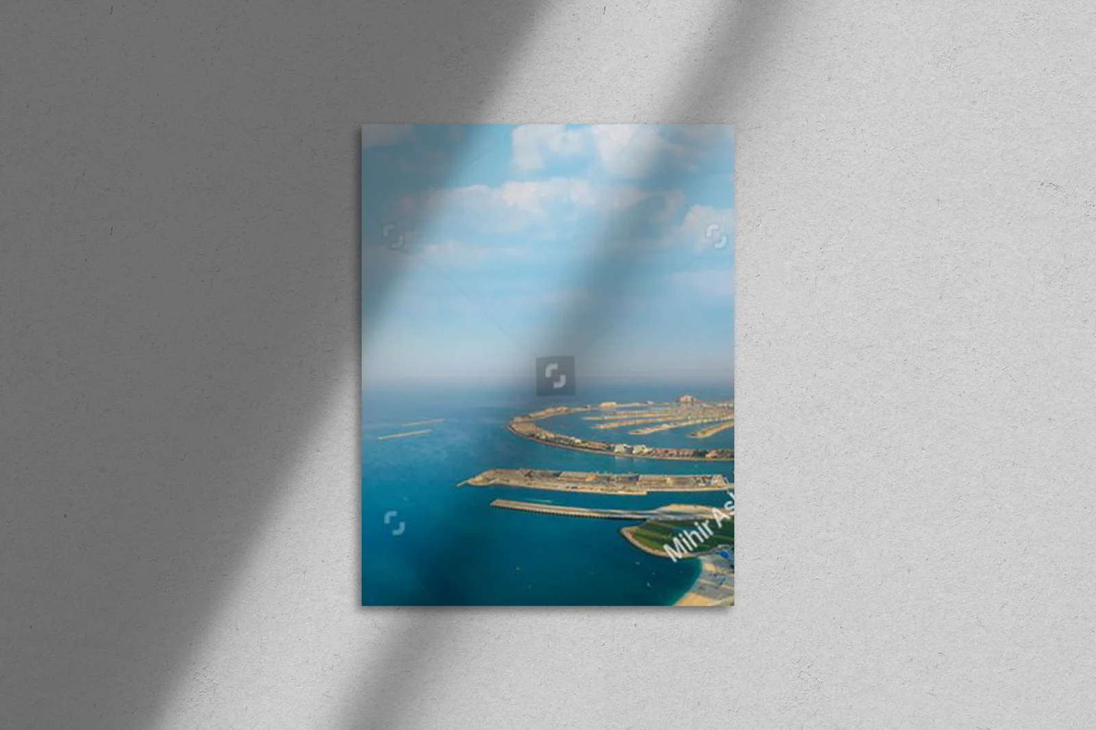 Panoramiczny widok Dubaju i jego luksusowych skarbów