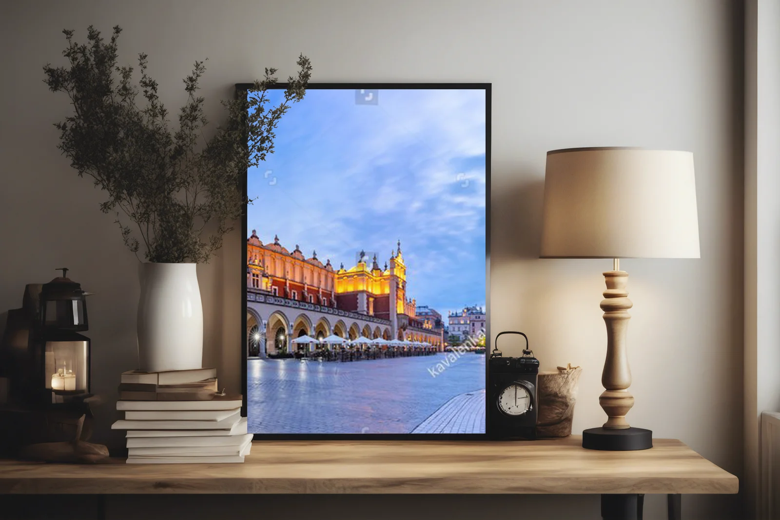 Zachwycająca panorama krakowskiego rynku