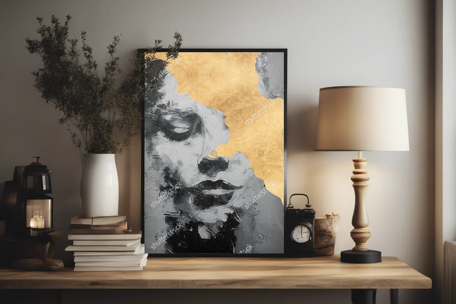 Elegancka abstrakcja inspirowana kobiecą urodą