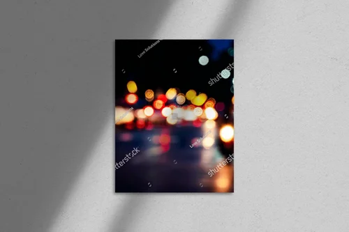 Energia nocnego miasta w dynamicznych odcieniach