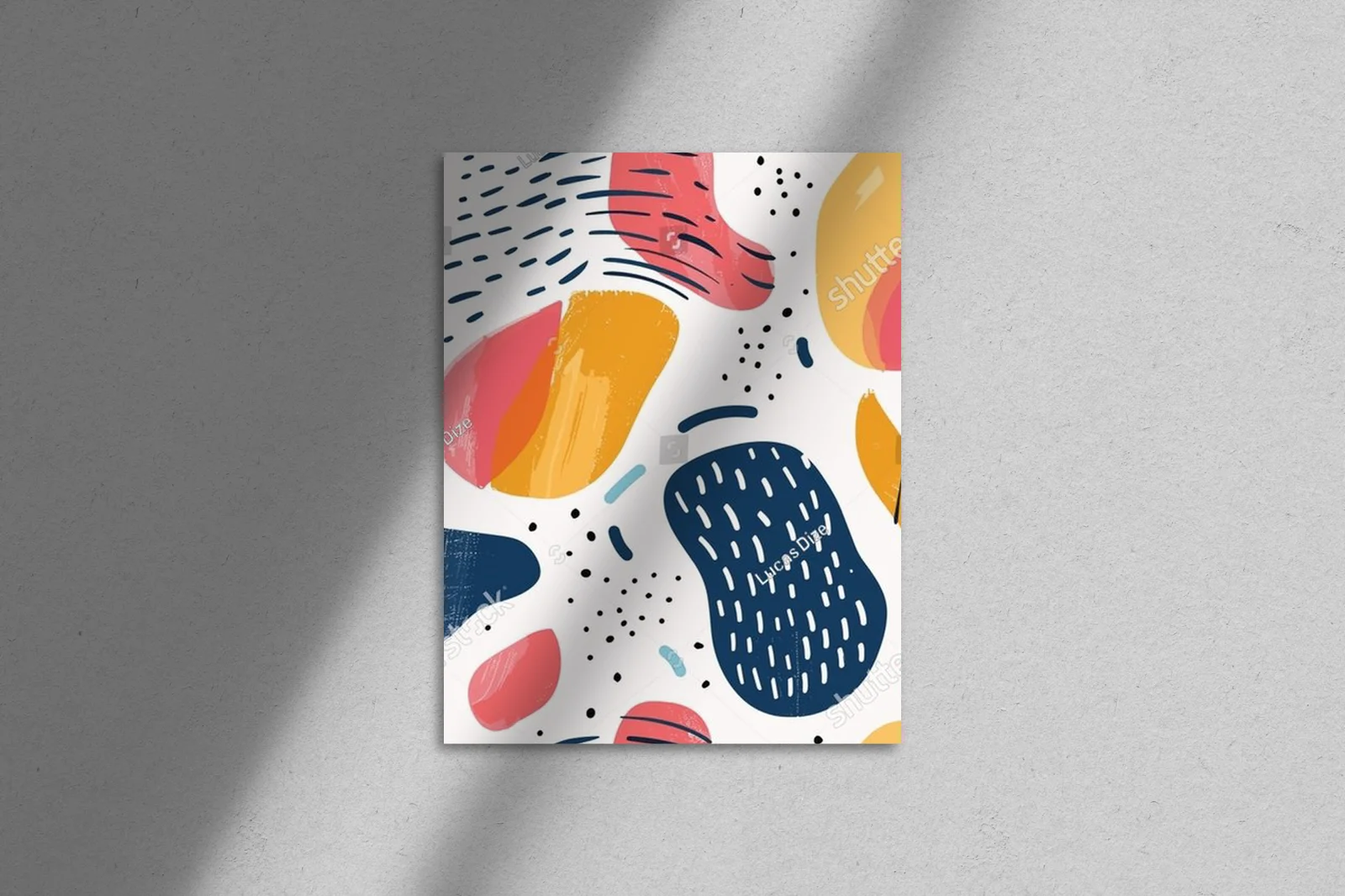 Nowoczesne geometryczne inspiracje w pastelowych tonach