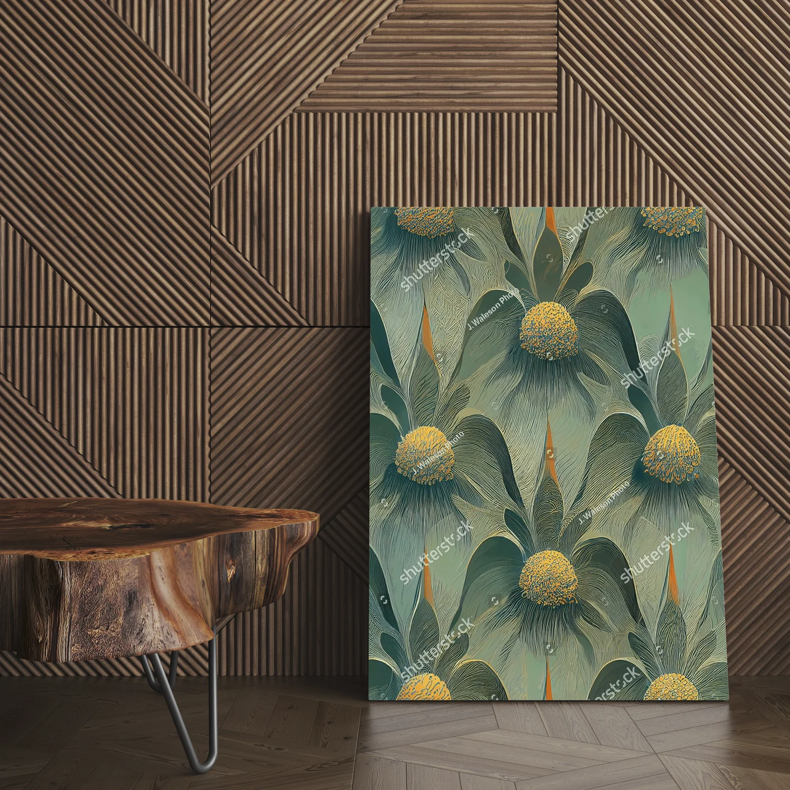 Elegancka harmonia kolorów w stylu Art Deco