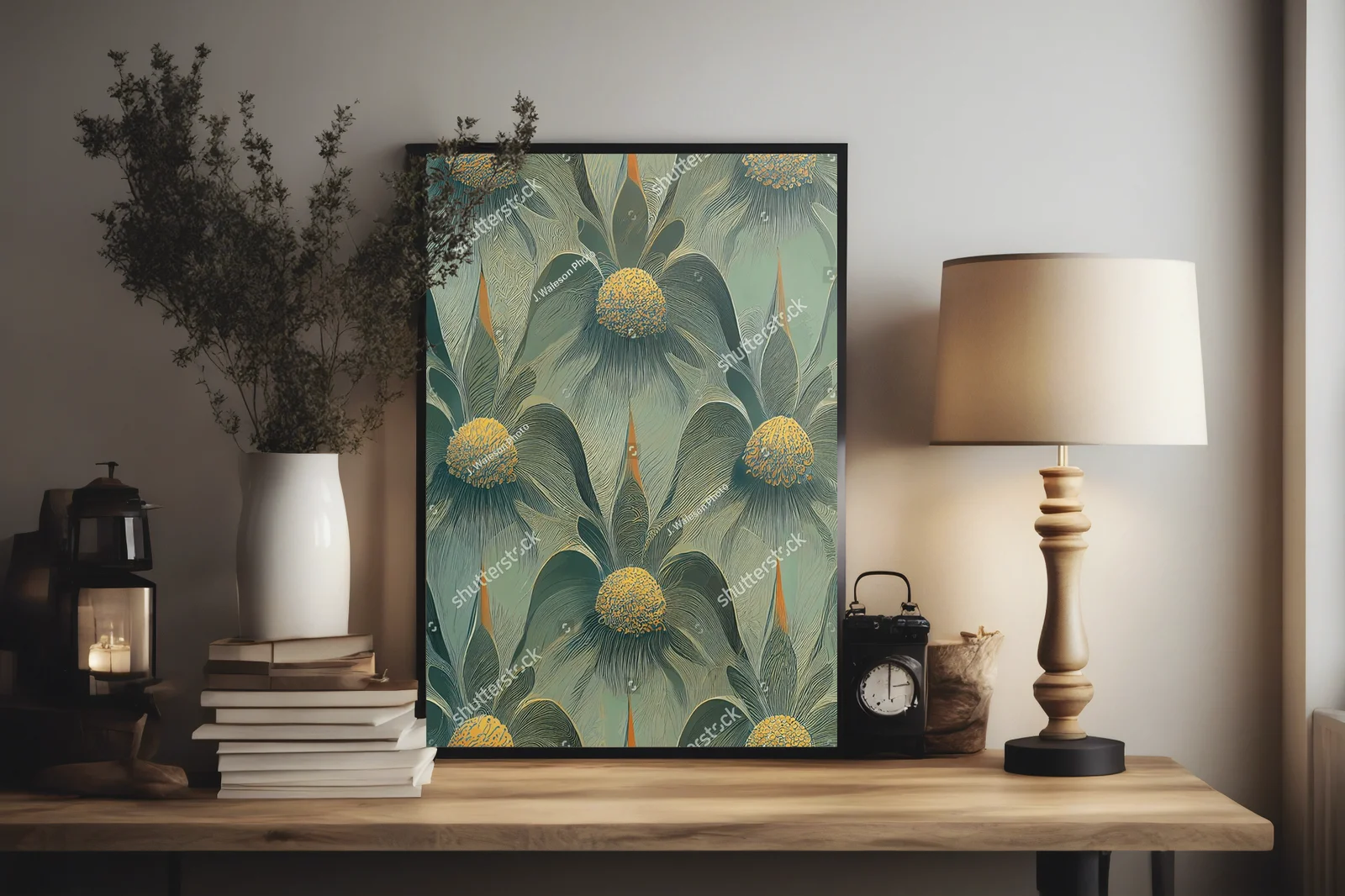 Elegancka harmonia kolorów w stylu Art Deco