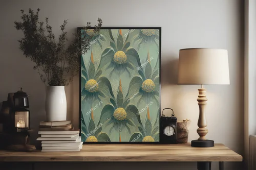 Elegancka harmonia kolorów w stylu Art Deco