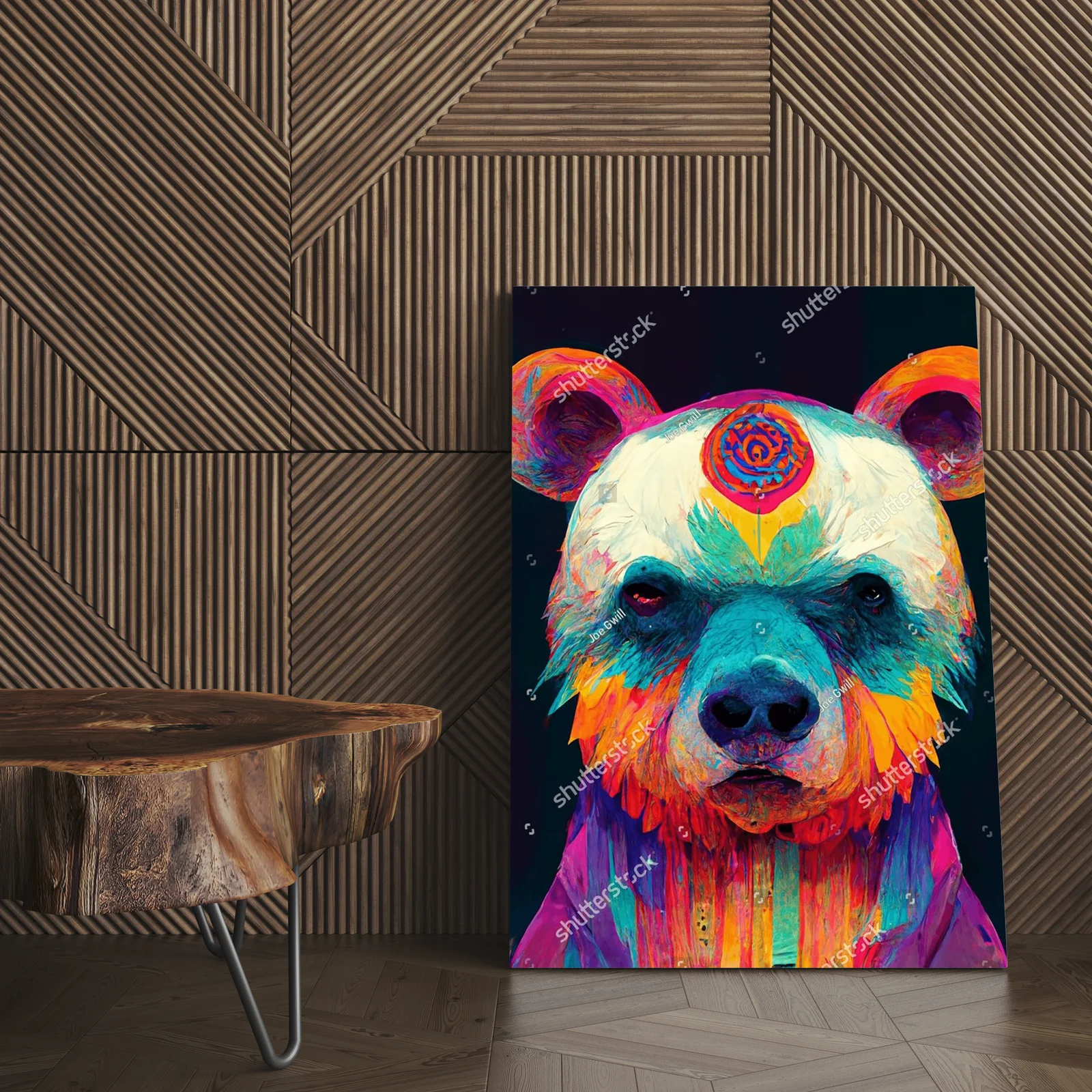 Psychedeliczne lśnienie w świecie niedźwiedzi