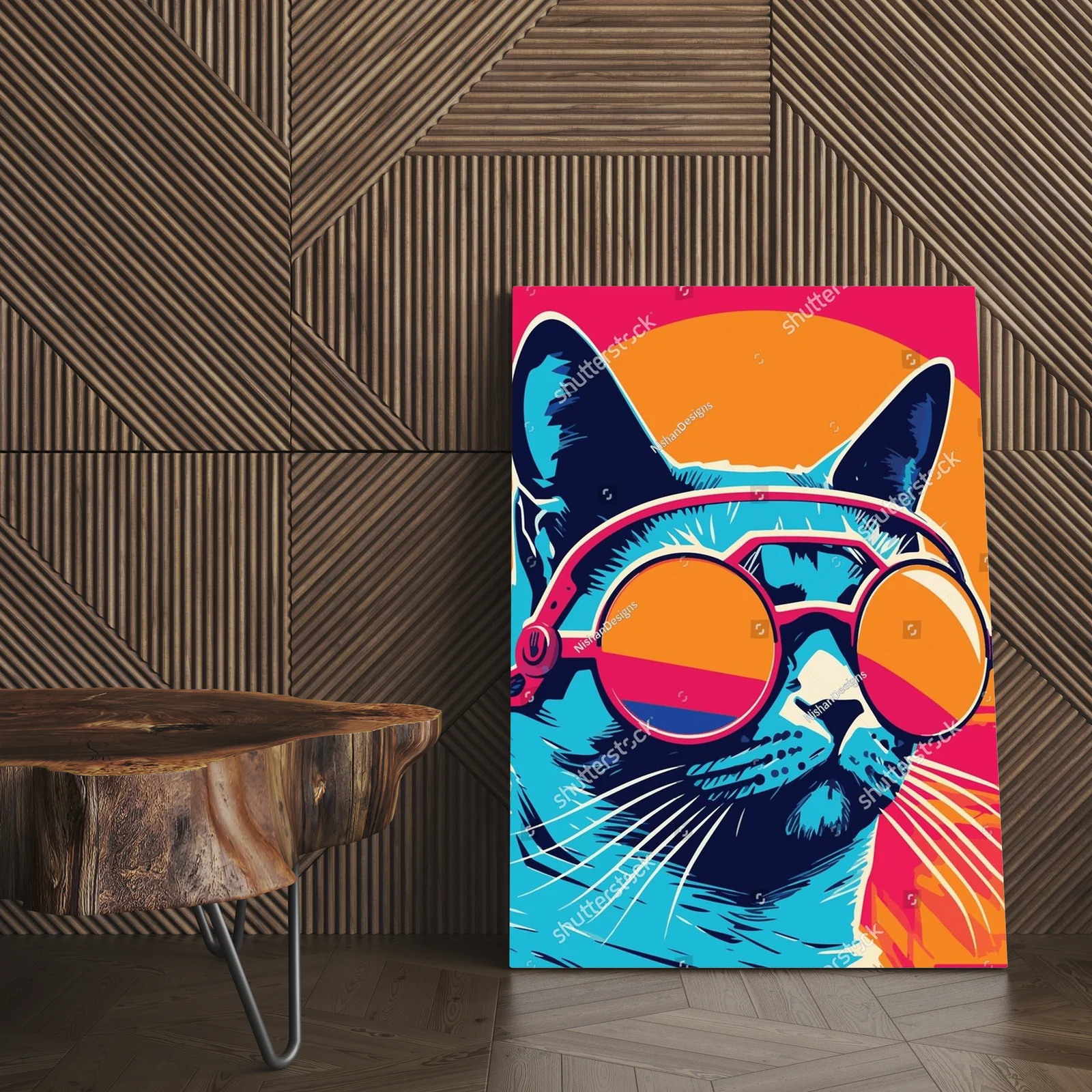 Feline magii w wyrazistych barwach radości