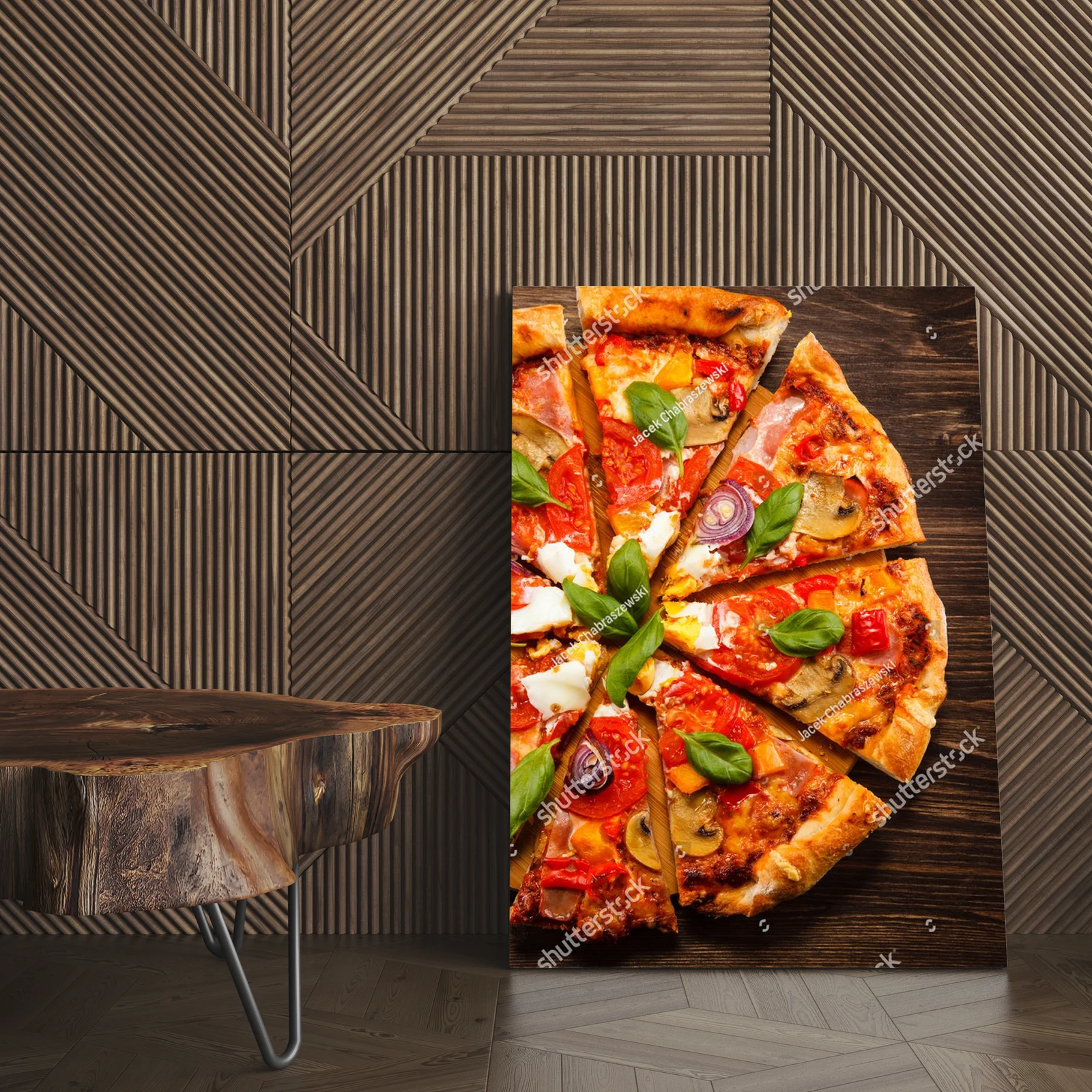Wyjątkowa pizza z jajkiem i pieczarkami
