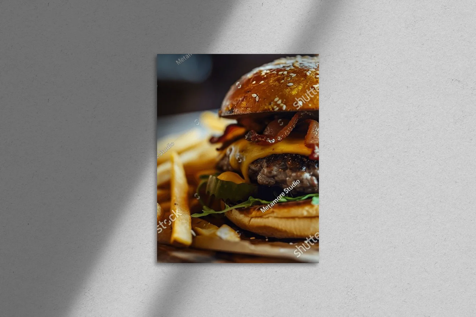 Przeżyj radość z apetycznego burgera