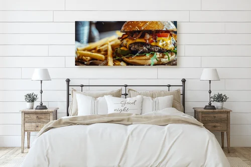 Przeżyj radość z apetycznego burgera