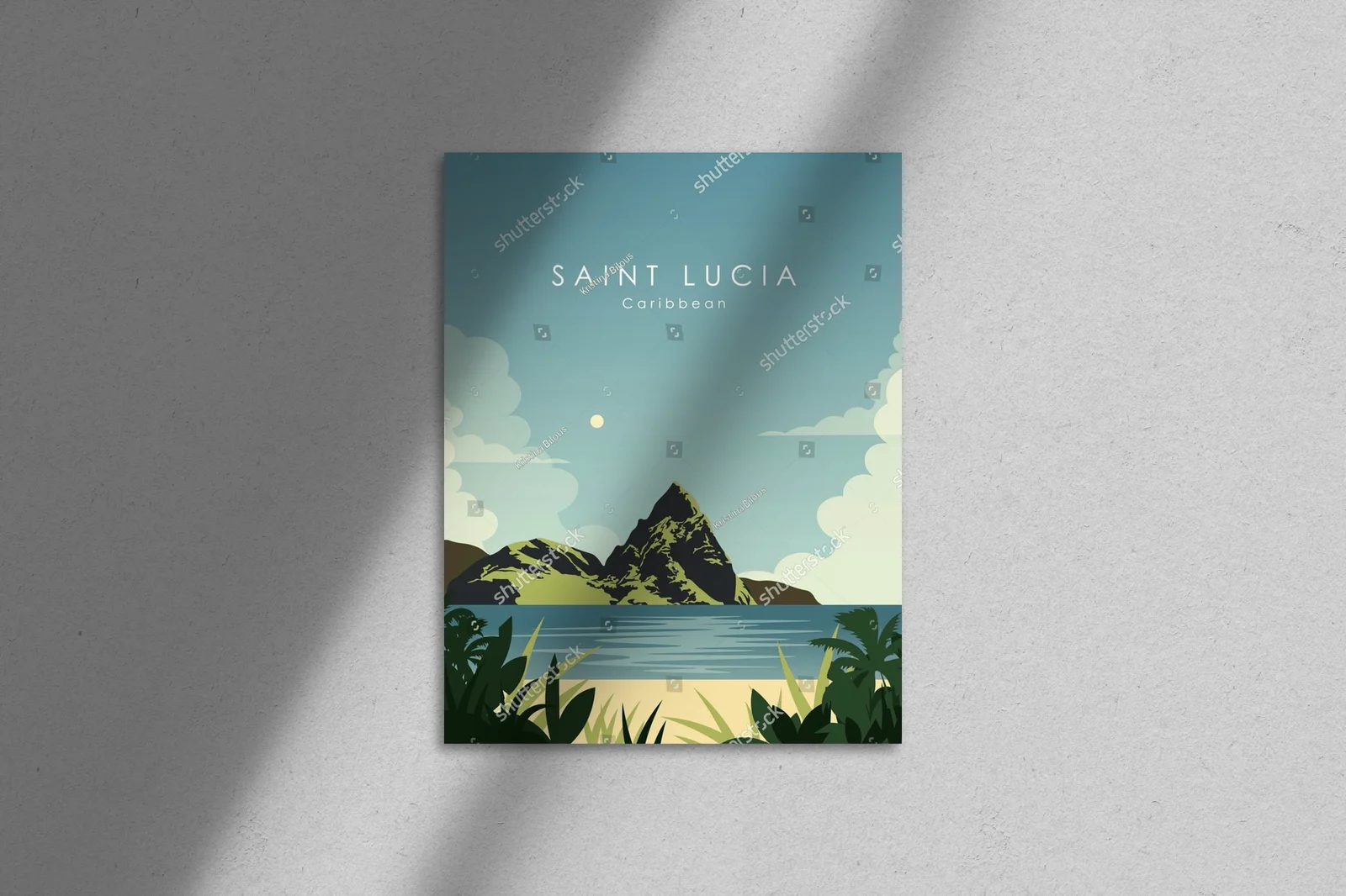 Tropikalna aranżacja Saint Lucia w nowoczesnym stylu