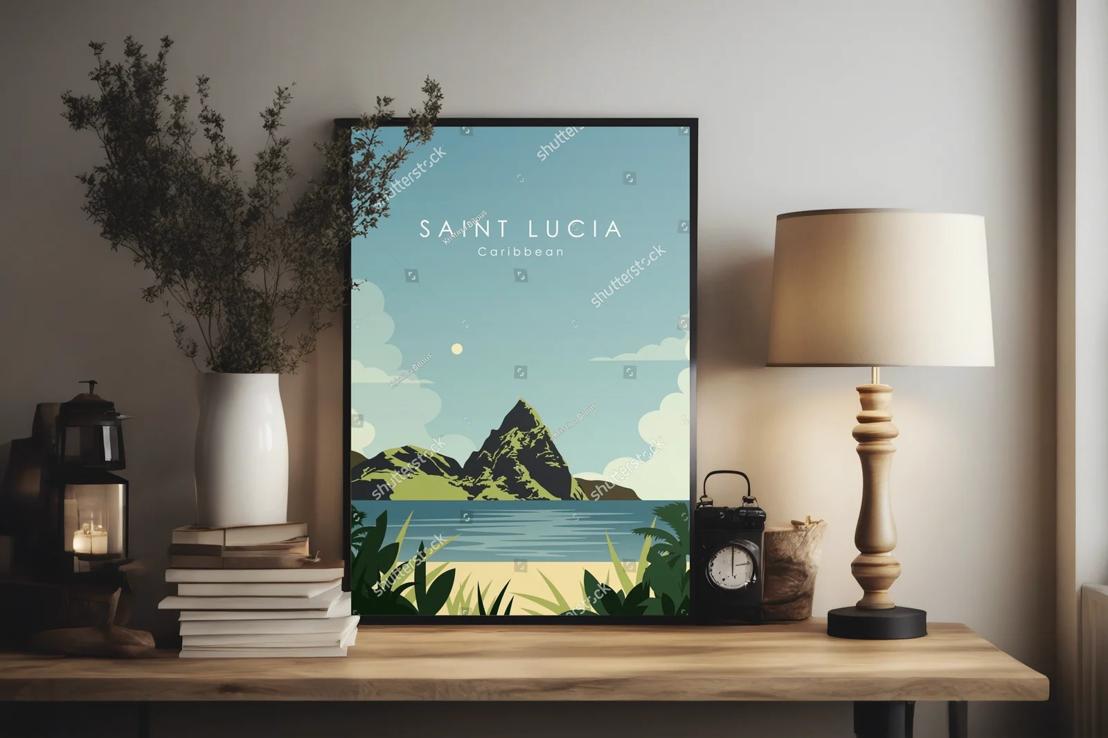 Tropikalna aranżacja Saint Lucia w nowoczesnym stylu