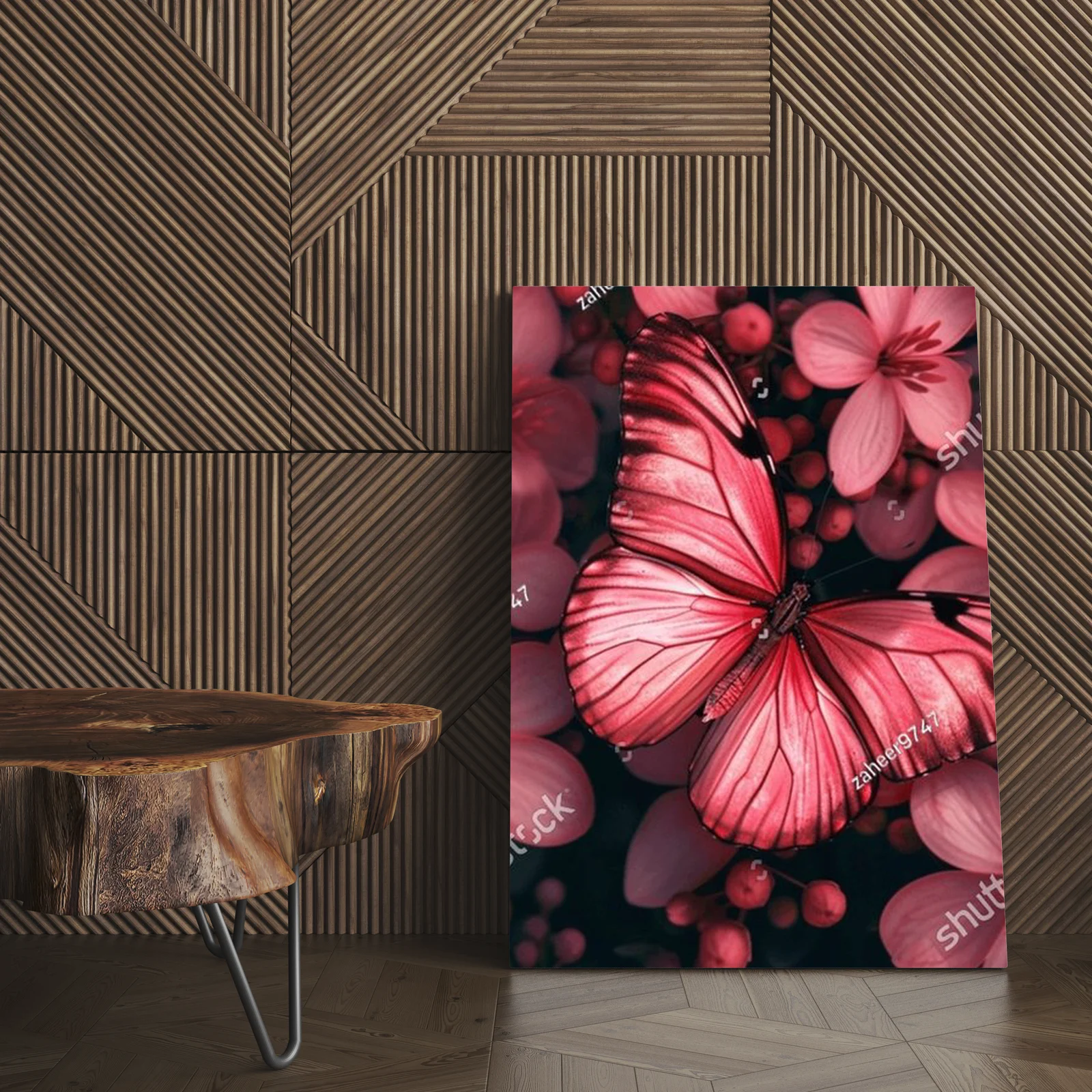 Elegancka kompozycja motyli w odcieniach wiosny