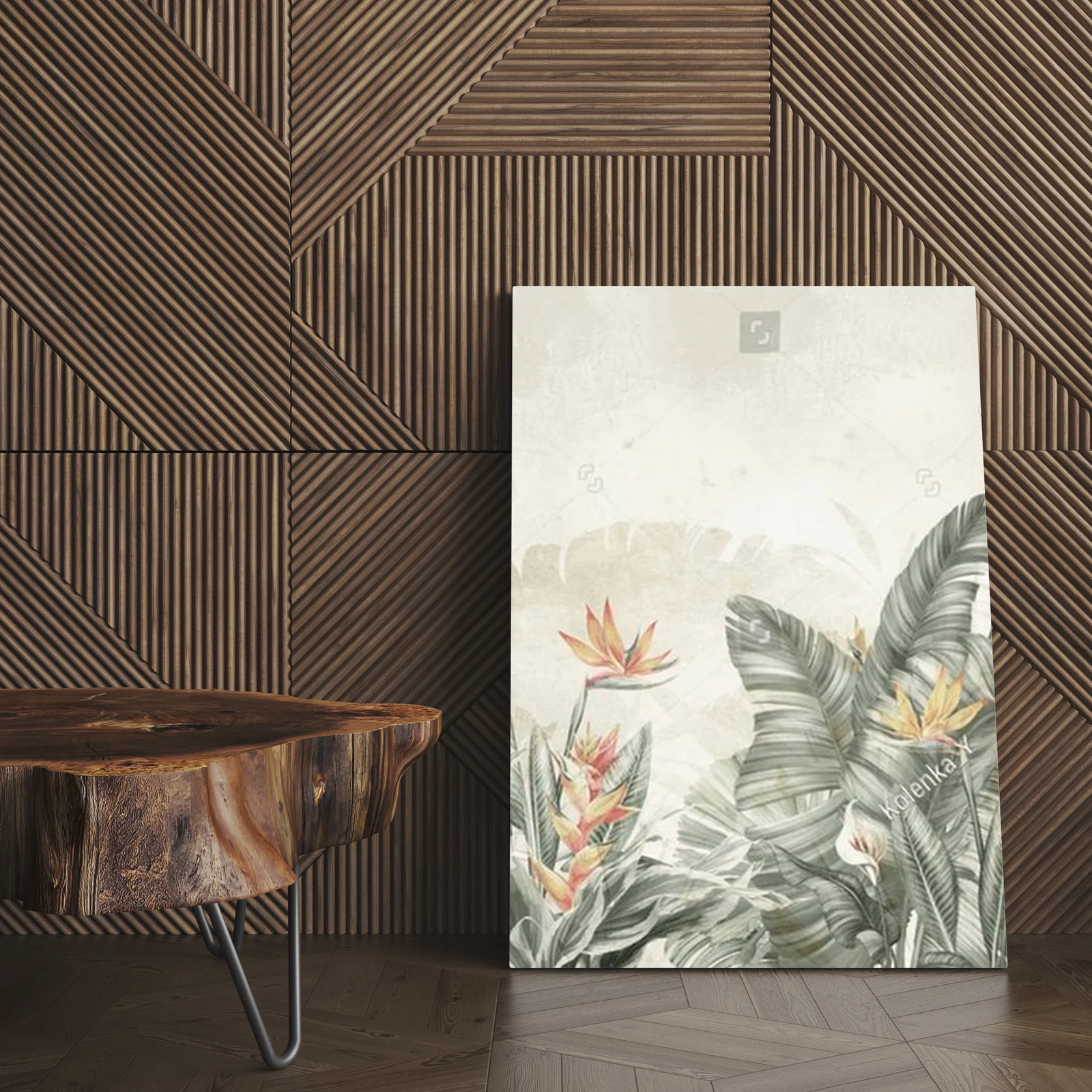 Tropikalna elegancja w pastelowych odcieniach