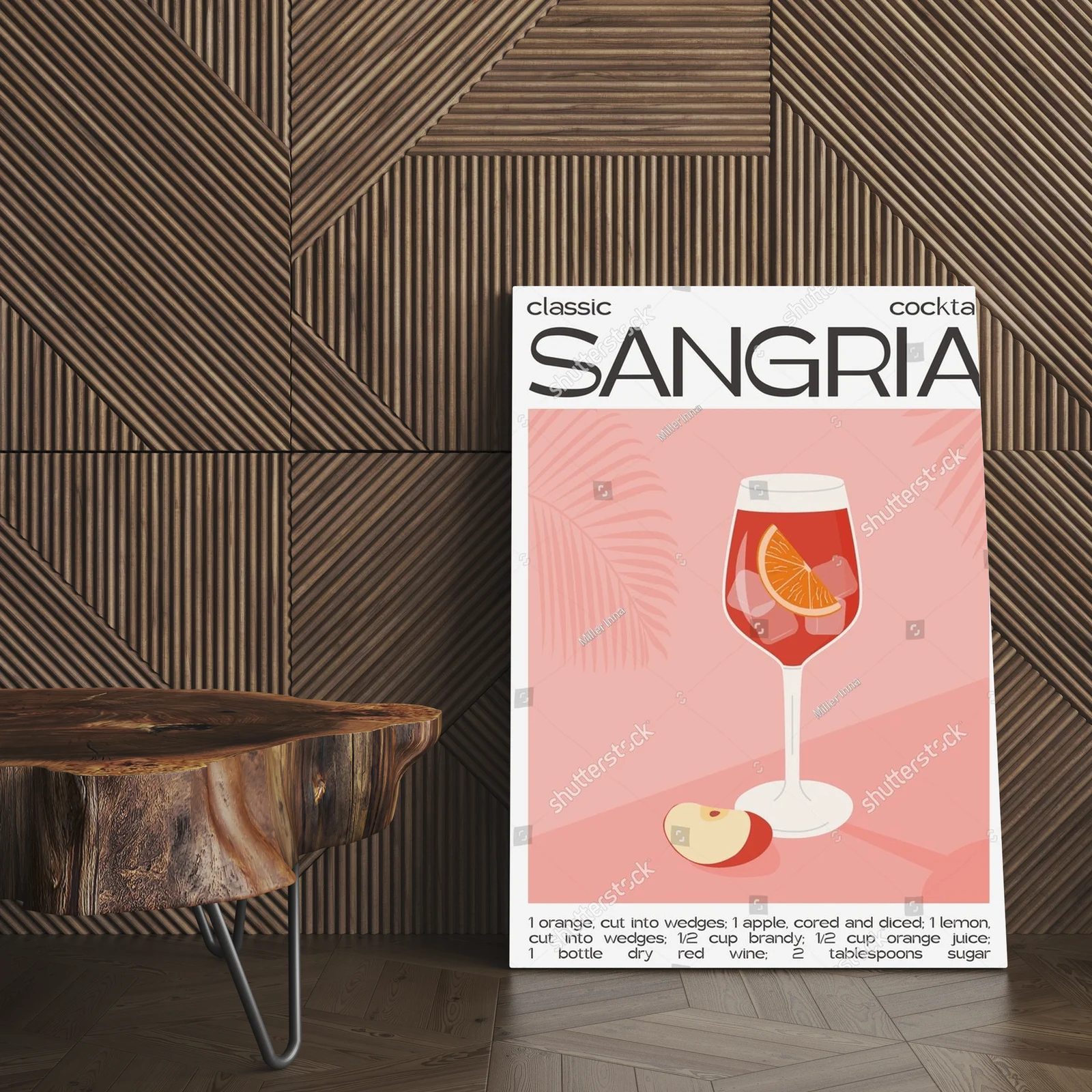 Klasyczna Sangria w Delikatnych Barwach Radości