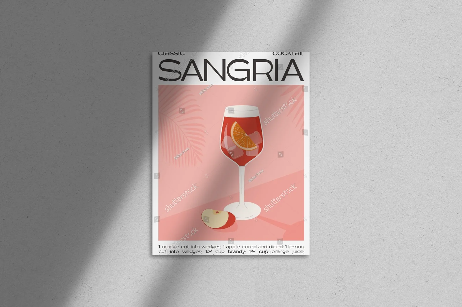 Klasyczna Sangria w Delikatnych Barwach Radości