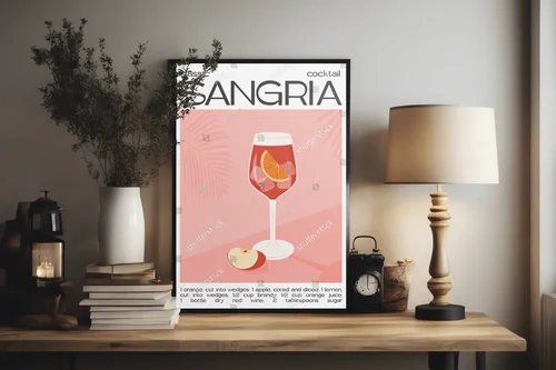 Klasyczna Sangria w Delikatnych Barwach Radości