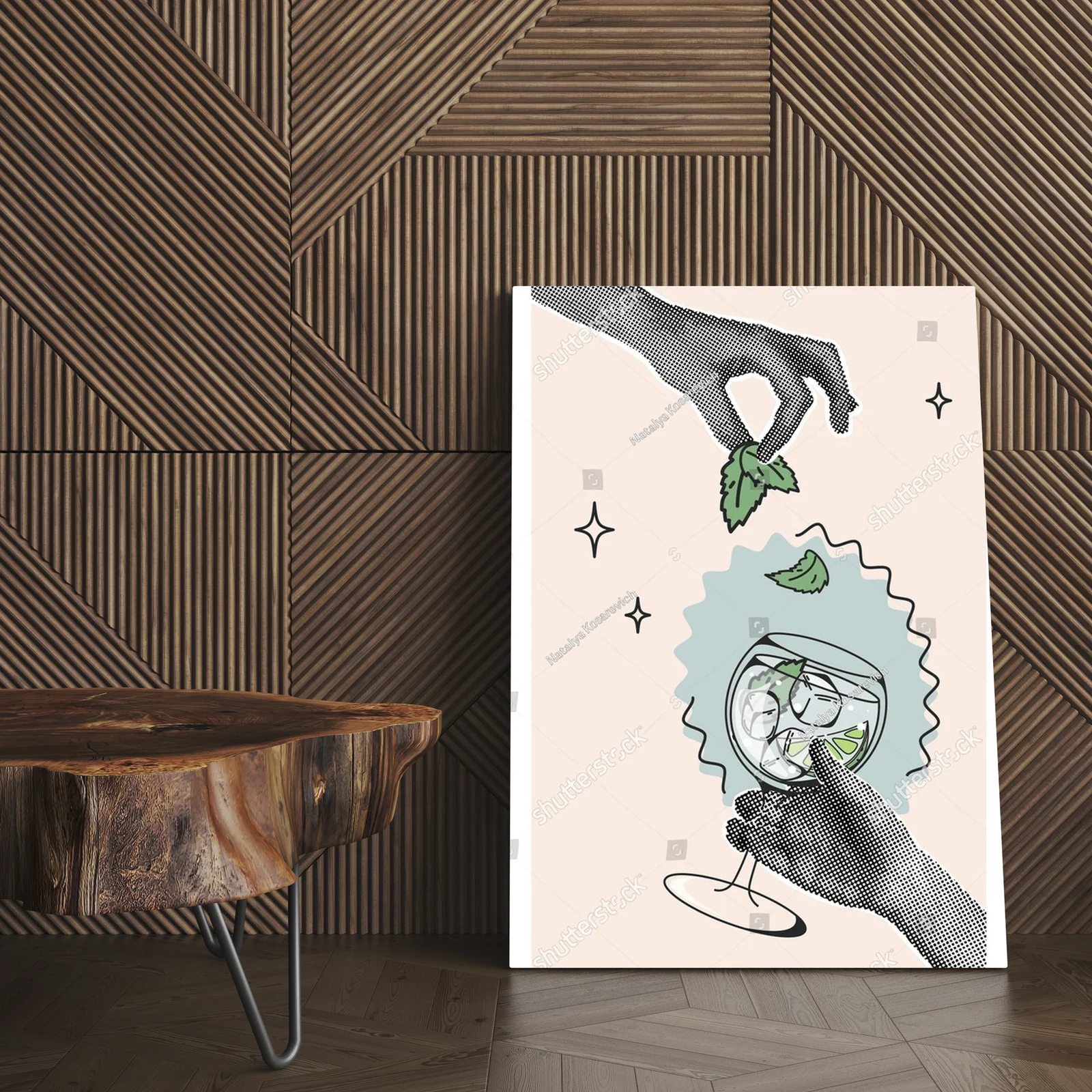 Retro w klimacie pop art z nutą koktajlowego szaleństwa