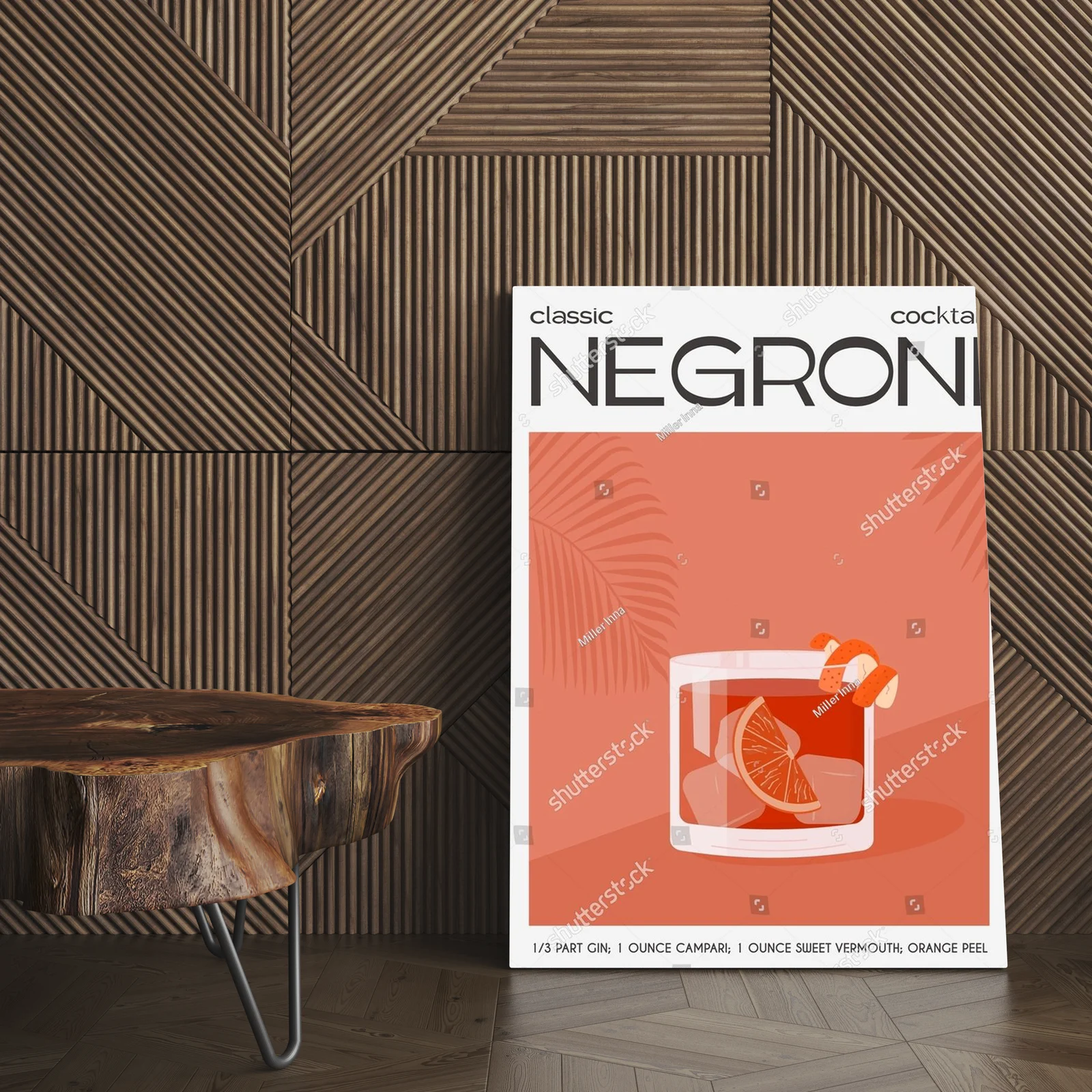 Elegancka kompozycja Negroni w letniej odsłonie