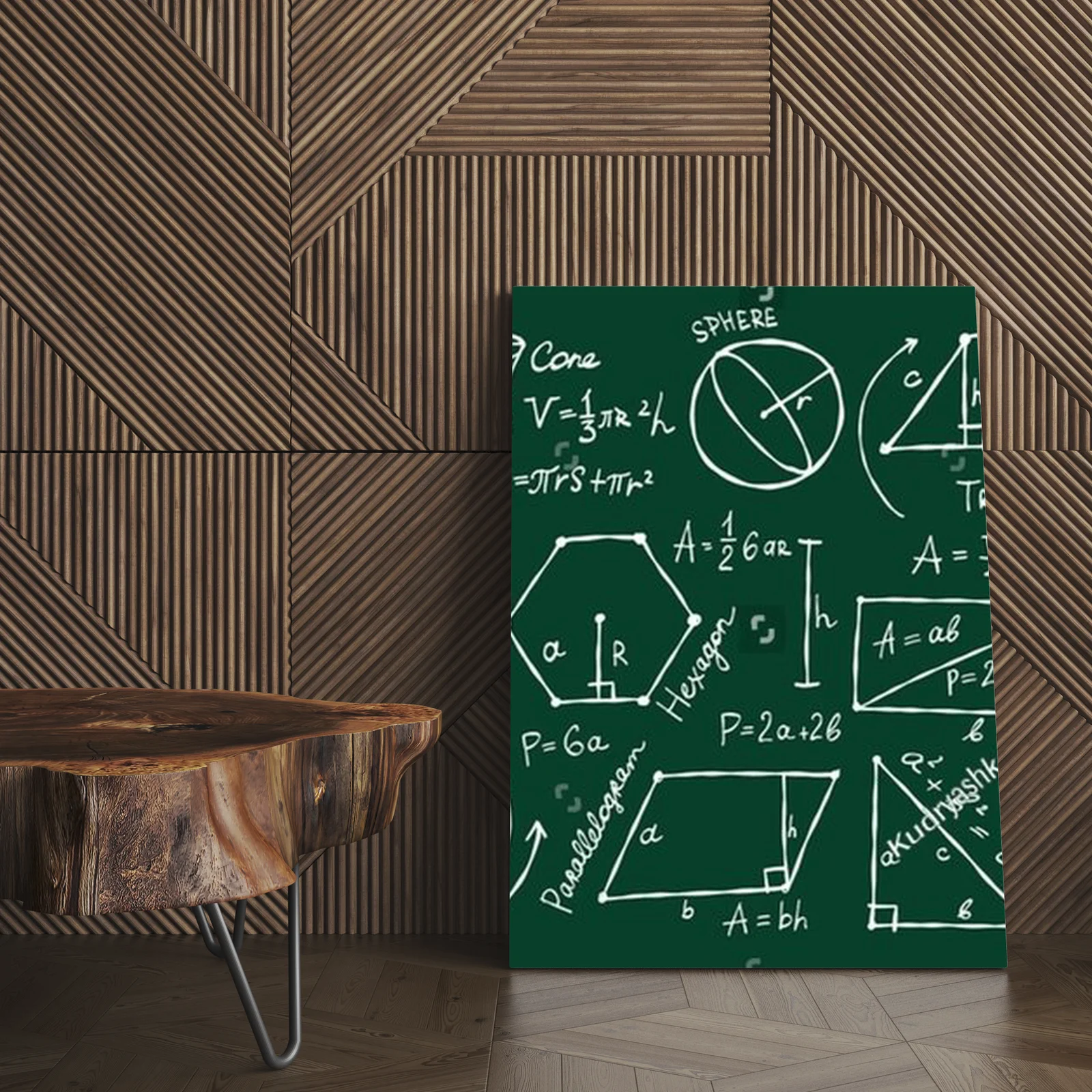 Zainspiruj się geometryczną magią w zieleni
